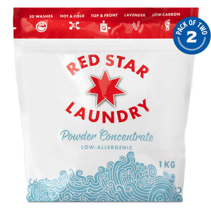 Red Star Laundry Powder