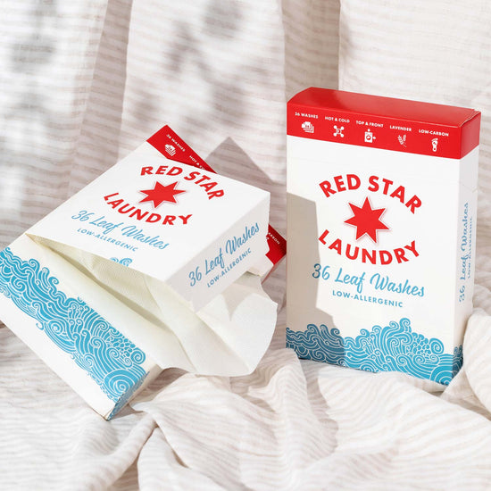 Red Star Laundry Sheets